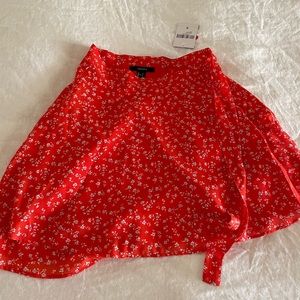 Forever21 floral skirt